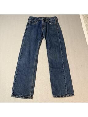 Levi’s 505 Jeans Men’s 29x30 Regular Fit Blue Denim  Straight Leg Classic